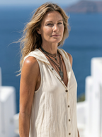 Marune | Sleeveless Maxi Dress with Button Placket and Hood