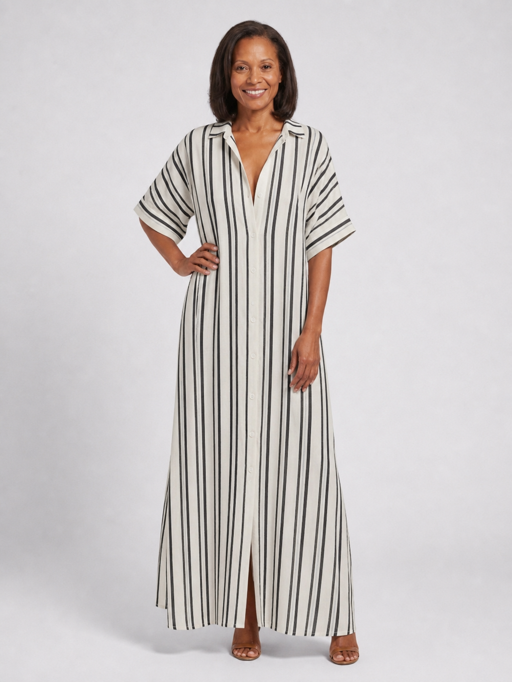 Nara | Relaxed Midi Dress