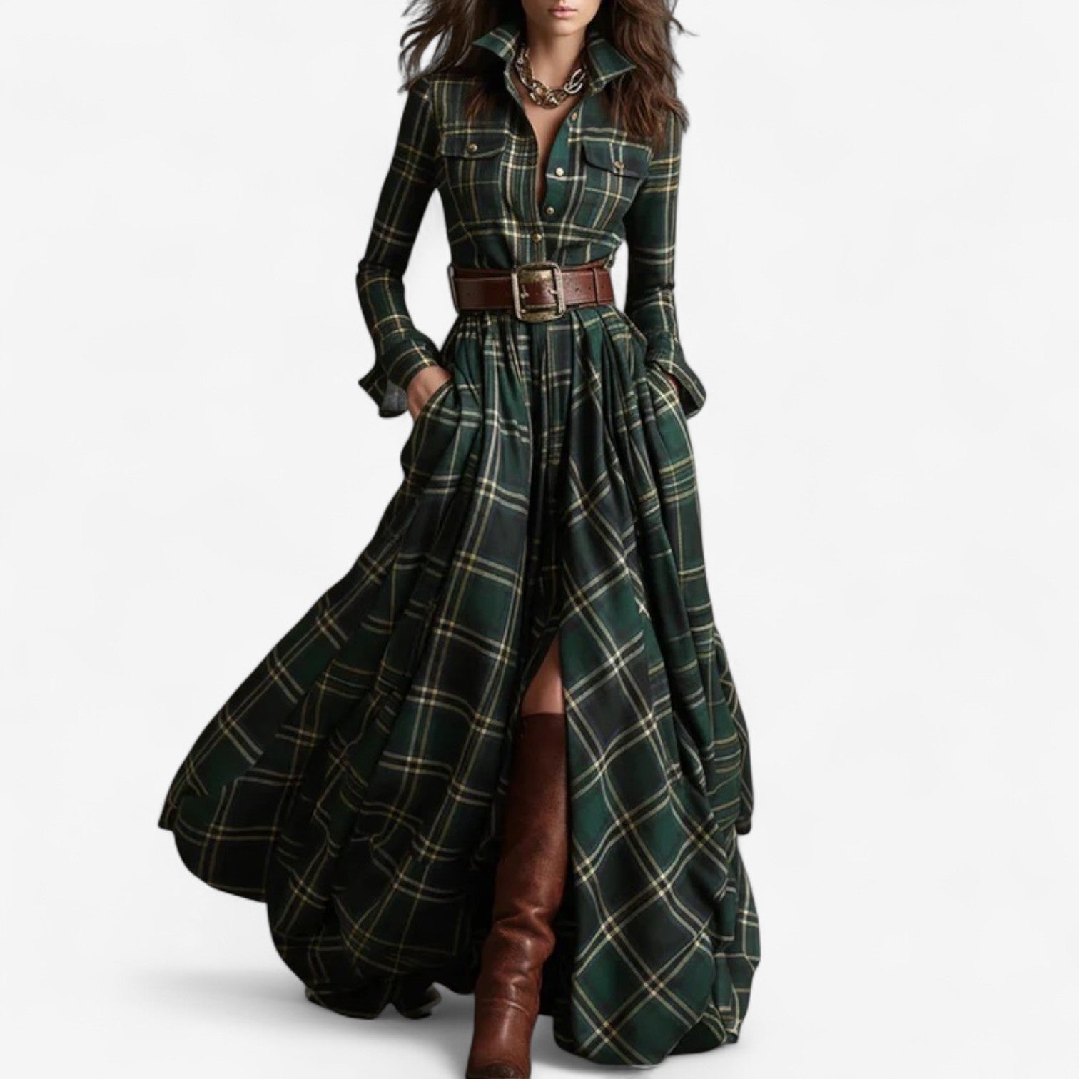 A timeless maxi dress