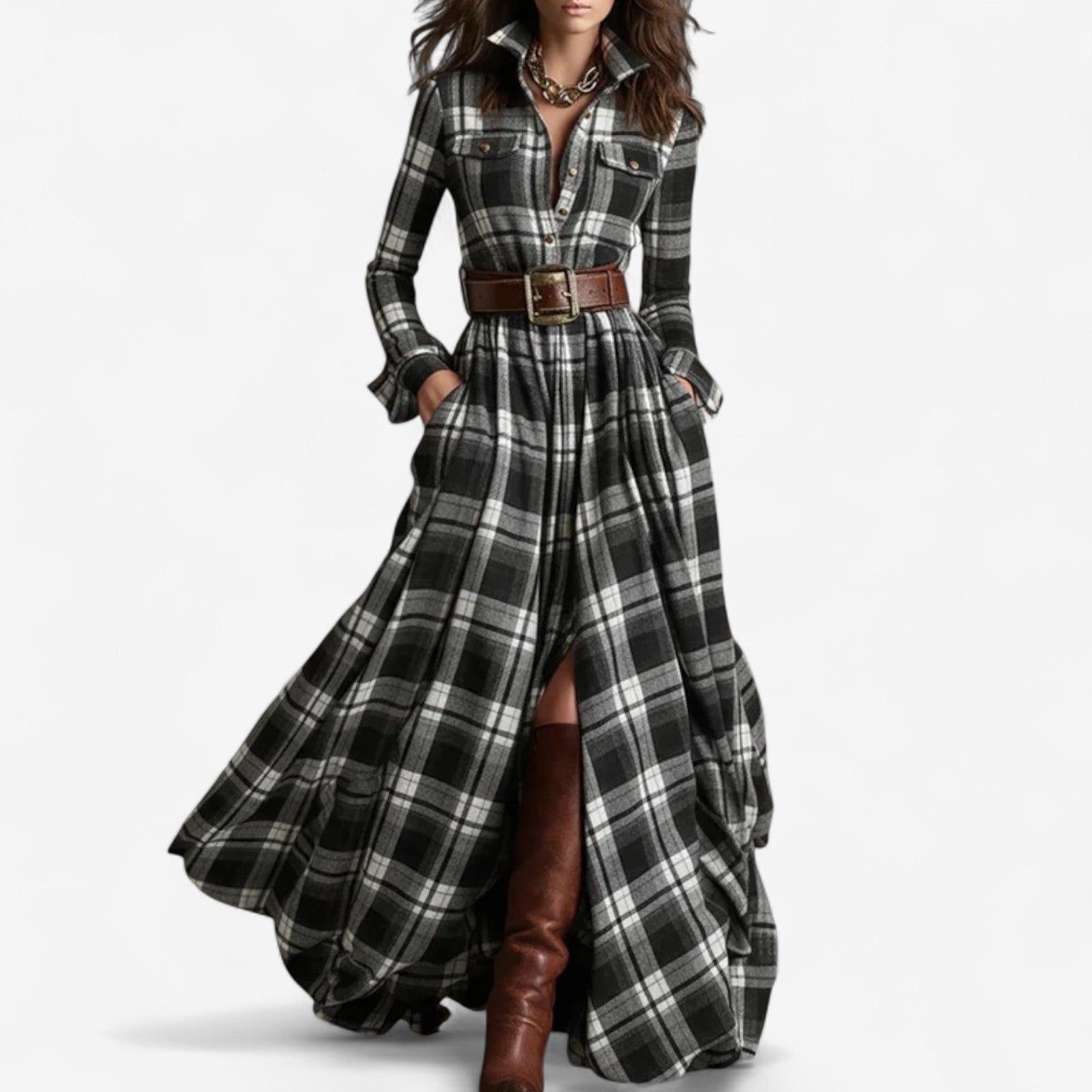 A timeless maxi dress