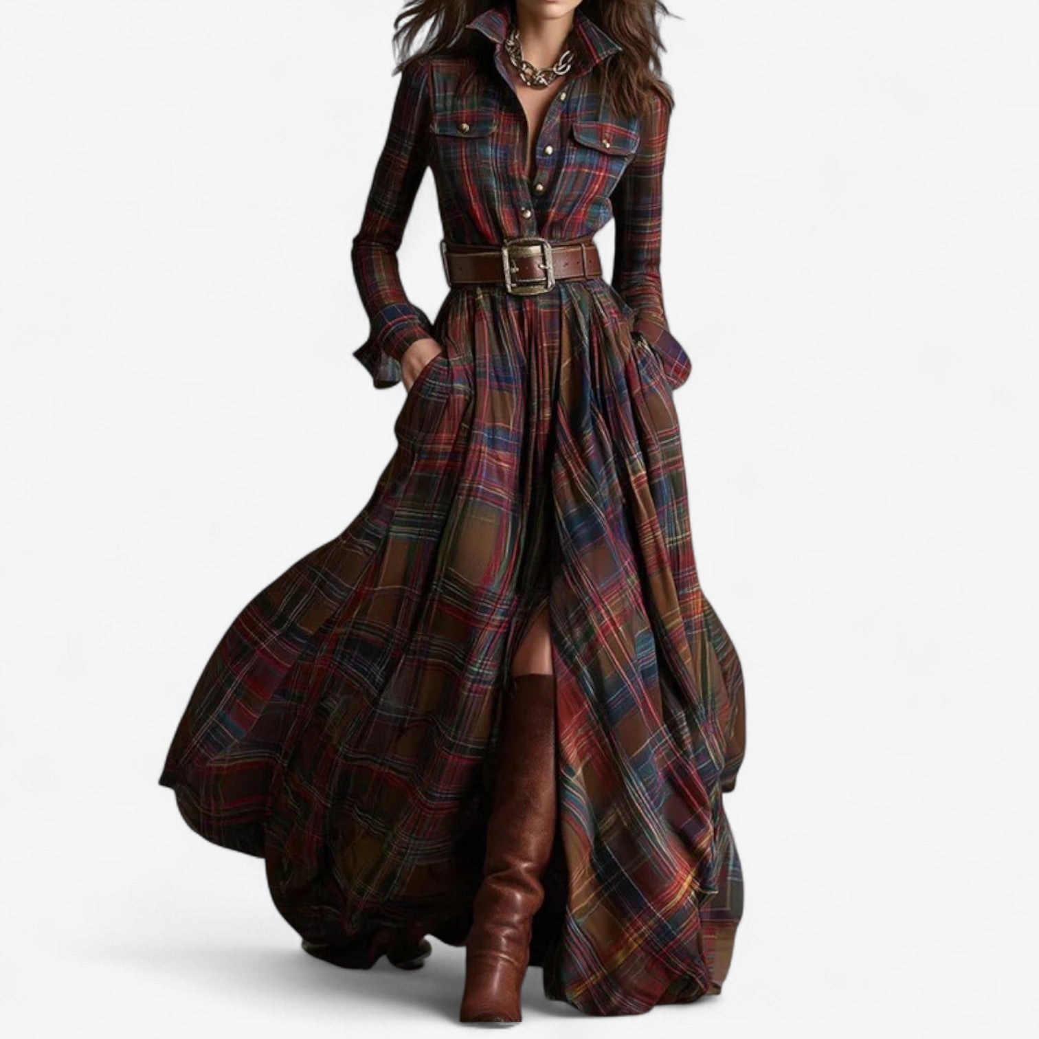 A timeless maxi dress