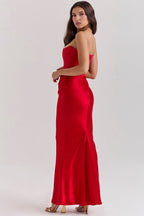 Strapless corset dress