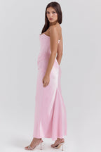Strapless corset dress